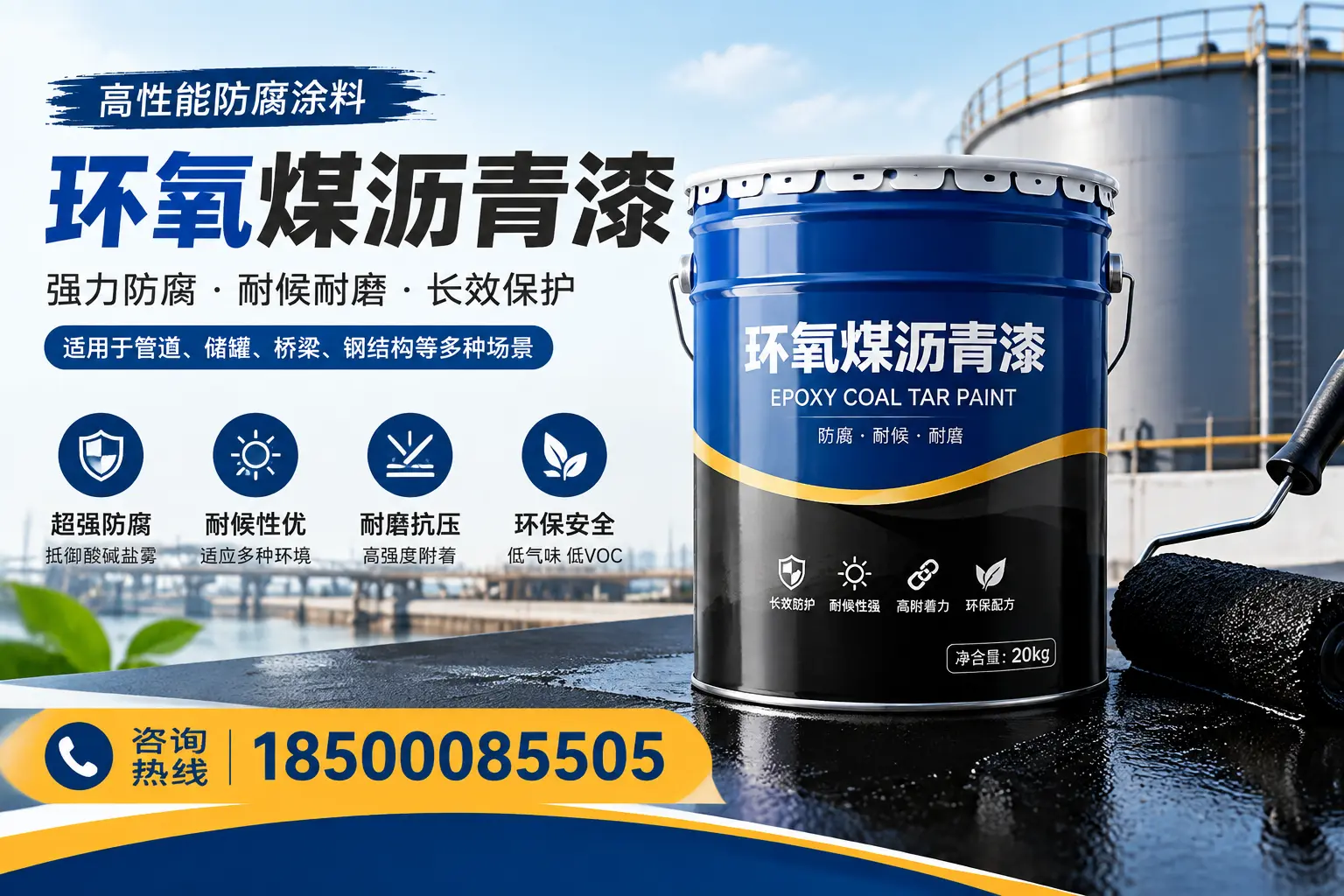环氧煤沥青漆的施工步骤详解，楚雄装修必备知识